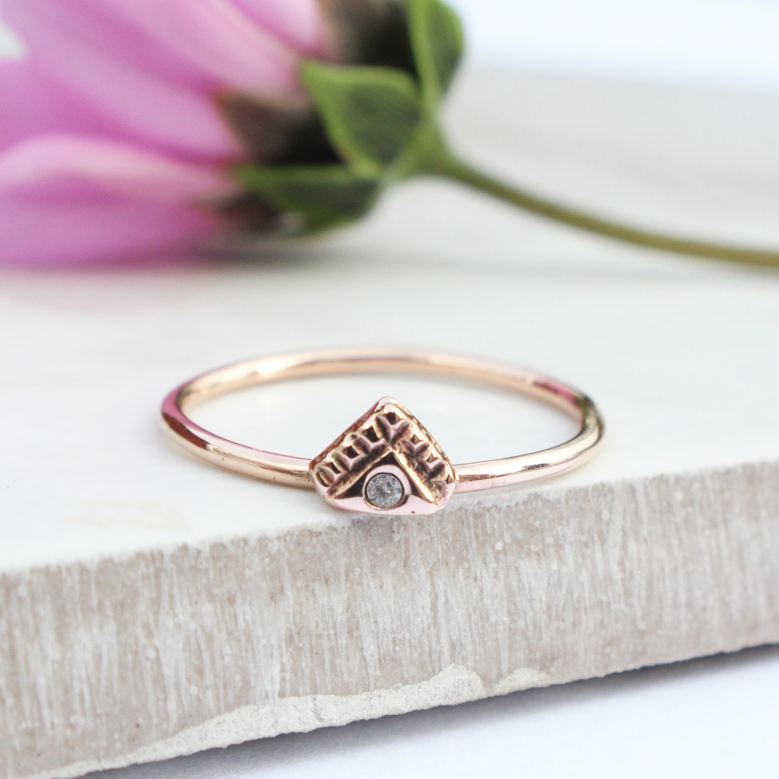 Dulcie 9ct Rose Gold or Sterling Silver 